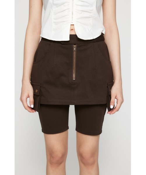 LAGUA GEM（ラグアジェム）の「BIKER POCKET 2PIECE パンツ（その他パンツ・レディース・ブラック/ブラウン・X-SMALL/SMALL/MEDIUM）」の8枚目の写真