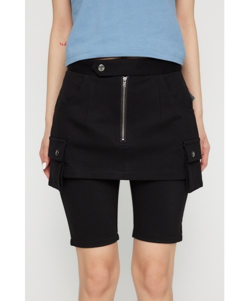 LAGUA GEM（ラグアジェム）の「BIKER POCKET 2PIECE パンツ（その他パンツ・レディース・ブラック/ブラウン・X-SMALL/SMALL/MEDIUM）」の3枚目の写真