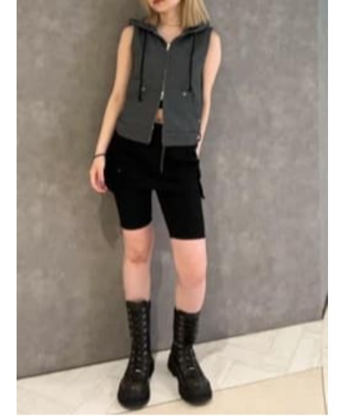 LAGUA GEM（ラグアジェム）の「BIKER POCKET 2PIECE パンツ（その他パンツ・レディース・ブラック/ブラウン・X-SMALL/SMALL/MEDIUM）」の22枚目の写真