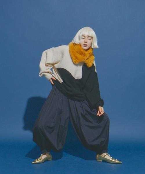 ボリュームサーカスパンツ（その他パンツ）｜manana suerte