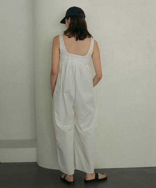 Cotton Gather Combinaison（サロペット/オーバーオール）｜anuke