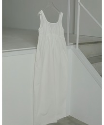 anuke（アンヌーク）の「Cotton Gather Combinaison（サロペット