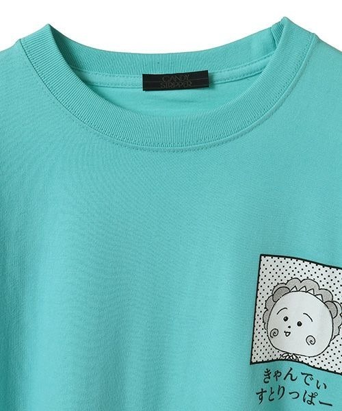 Candy Stripper（キャンディストリッパー）の「【コジコジ×Candy Stripper】それが生きる道 Tシャツ（Tシャツ/カットソー・レディース・オフホワイト/ブラック/グリーン・FREE）」の8枚目の写真