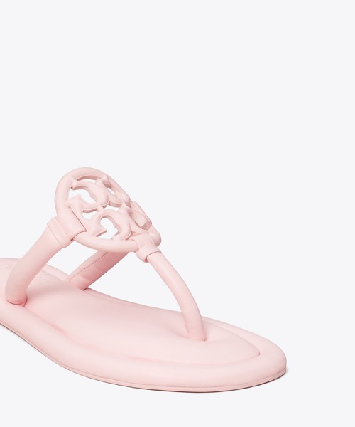 通販 送料無料  Tory Burch x BonBon ミラー パデッド サンダル（サンダル 靴