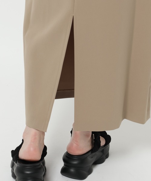 mysty woman（ミスティウーマン）の「ベルテッドナロースカート　 577251（スカート・レディース・ホワイト系その他/ブラック/グレイッシュベージュ・FREE）」の10枚目の写真