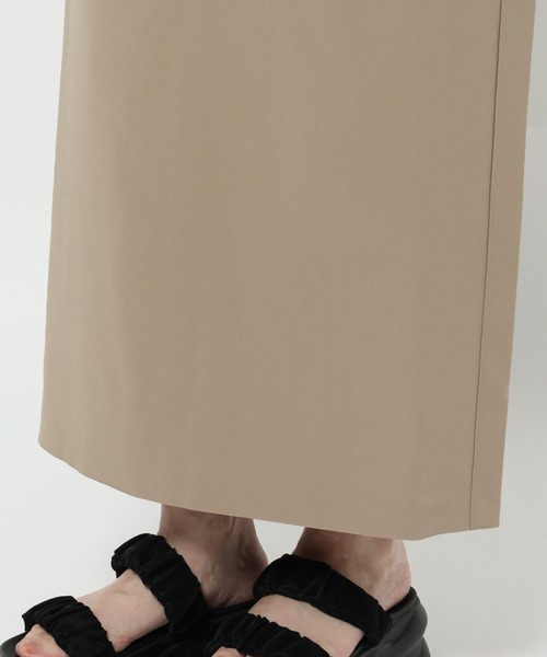 mysty woman（ミスティウーマン）の「ベルテッドナロースカート　 577251（スカート・レディース・ホワイト系その他/ブラック/グレイッシュベージュ・FREE）」の8枚目の写真