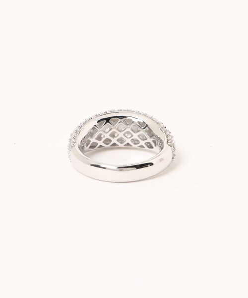 SWAROVSKI(スワロフスキー)の「【公式】【スワロフスキー】Sublima リング, ホワイト, ロジウム・プレーティング(リング・レディース・ホワイト・50)」の6枚目の写真