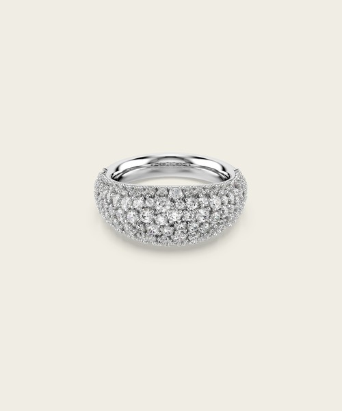SWAROVSKI(スワロフスキー)の「【公式】【スワロフスキー】Sublima リング, ホワイト, ロジウム・プレーティング(リング・レディース・ホワイト・50)」の1枚目の写真