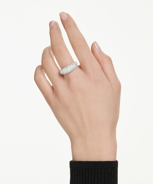 SWAROVSKI(スワロフスキー)の「【公式】【スワロフスキー】Sublima リング, ホワイト, ロジウム・プレーティング(リング・レディース・ホワイト・50)」の2枚目の写真