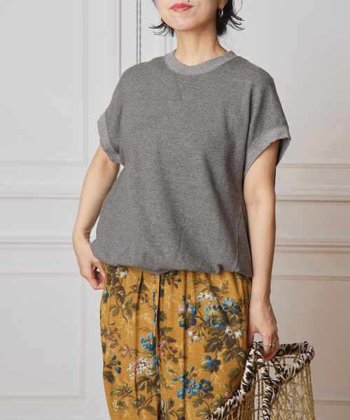 IENA LA BOUCLE(イエナラブークル)の「IENA LA BOUCLE 裏毛スリーブレスカットソー(Tシャツ/カットソー・レディース・グレー・FREE)」の4枚目の写真