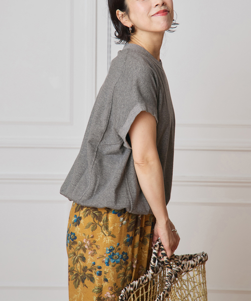 IENA LA BOUCLE(イエナラブークル)の「IENA LA BOUCLE 裏毛スリーブレスカットソー(Tシャツ/カットソー・レディース・グレー・FREE)」の5枚目の写真