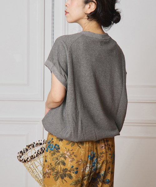 IENA LA BOUCLE(イエナラブークル)の「IENA LA BOUCLE 裏毛スリーブレスカットソー(Tシャツ/カットソー・レディース・グレー・FREE)」の6枚目の写真