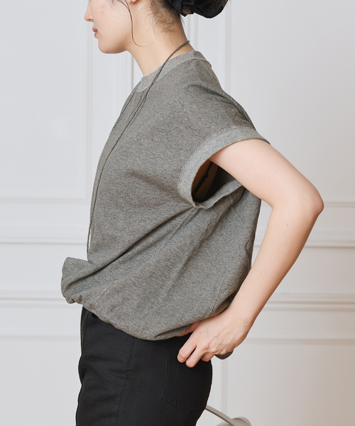 IENA LA BOUCLE(イエナラブークル)の「IENA LA BOUCLE 裏毛スリーブレスカットソー(Tシャツ/カットソー・レディース・グレー・FREE)」の11枚目の写真