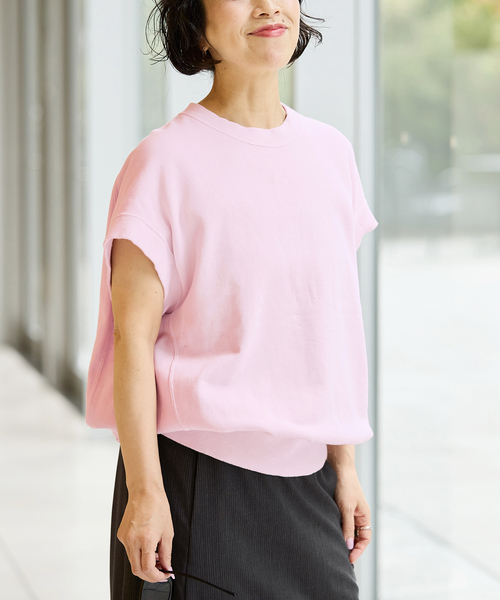 IENA LA BOUCLE(イエナラブークル)の「IENA LA BOUCLE 裏毛スリーブレスカットソー(Tシャツ/カットソー・レディース・グレー・FREE)」の21枚目の写真