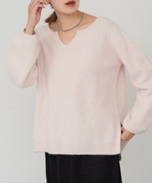 IENA - シーナリー　サイドスリットケーブルニットプルオーバー IENA - shenery サイドスリットケーブルニットプルオーバーの