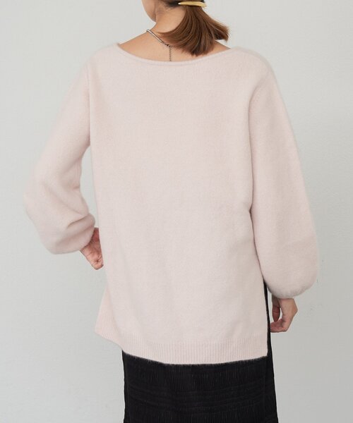 ファーウールキーネックニット（ニット/セーター）｜SHENERY