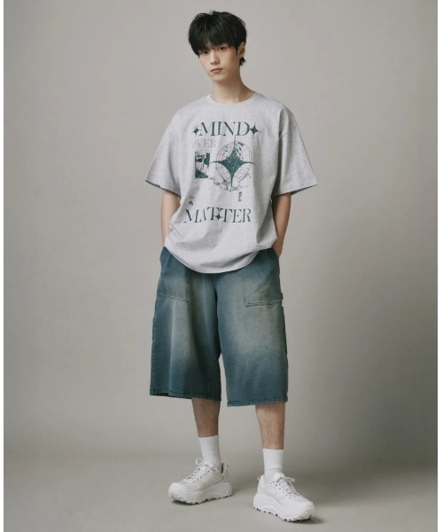 Verdnt(バーダント)の「マインド 半袖Tシャツ(Tシャツ/カットソー・メンズ・ブラック/グレー/ホワイト・LARGE/MEDIUM/SMALL)」の7枚目の写真