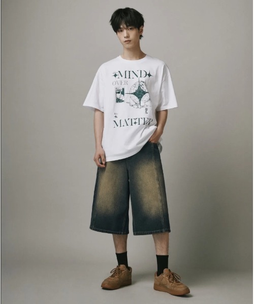 Verdnt(バーダント)の「マインド 半袖Tシャツ(Tシャツ/カットソー・メンズ・ブラック/グレー/ホワイト・LARGE/MEDIUM/SMALL)」の18枚目の写真