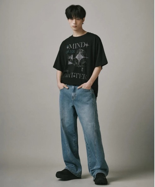 Verdnt(バーダント)の「マインド 半袖Tシャツ(Tシャツ/カットソー・メンズ・ブラック/グレー/ホワイト・LARGE/MEDIUM/SMALL)」の11枚目の写真