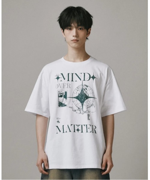 Verdnt(バーダント)の「マインド 半袖Tシャツ(Tシャツ/カットソー・メンズ・ブラック/グレー/ホワイト・LARGE/MEDIUM/SMALL)」の20枚目の写真