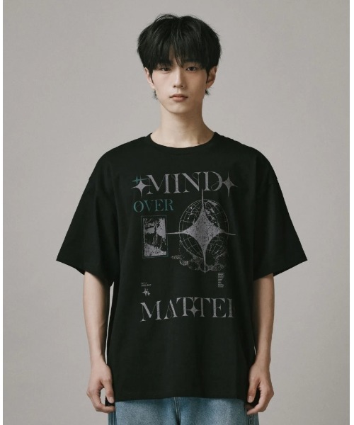 Verdnt(バーダント)の「マインド 半袖Tシャツ(Tシャツ/カットソー・メンズ・ブラック/グレー/ホワイト・LARGE/MEDIUM/SMALL)」の21枚目の写真