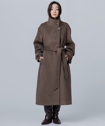 SENEE（セニー）の「2way collar long coat(2ウェイカラーロングコート)（ステンカラーコート）」