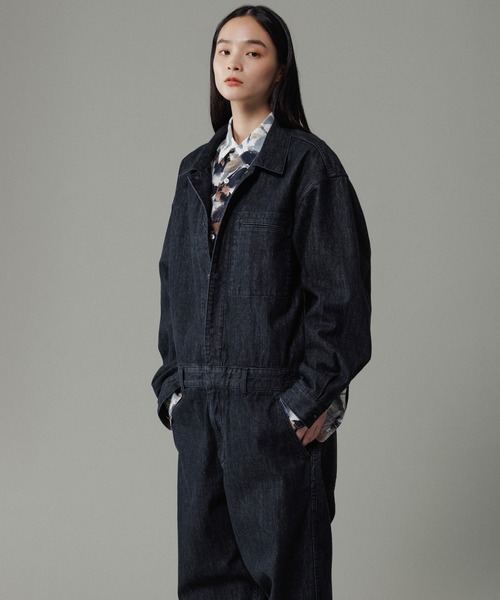 セール】デニム オールインワン / ADAM ET ROPE' JEANS -IS-O-（つなぎ