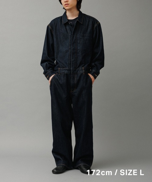 セール】デニム オールインワン / ADAM ET ROPE' JEANS -IS-O-（つなぎ