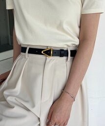 CAPRICIEUX LE'MAGE | トライアングルバックルベルト(ベルト)