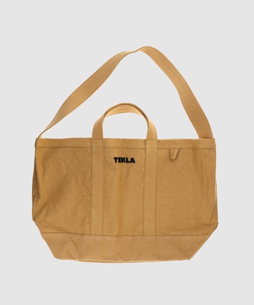 TEKLA(テクラ)の「Beach Bag(トートバッグ・メンズ・キャメル・ONE SIZE)」の2枚目の写真