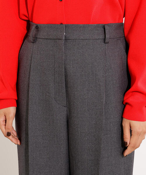 N.（N. Natural Beauty Basic）（エヌエヌナチュラルビューティーベーシック）の「【PS/低身長サイズ】ツィーディーワンタックストレートパンツ（その他パンツ・レディース・ブラウン/チャコールグレー/ベージュ・SMALL/MEDIUM/PS）」の18枚目の写真