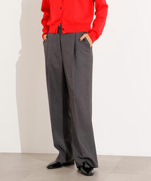 N.（N. Natural Beauty Basic） | 【PS/低身長サイズ】ツィーディーワンタックストレートパンツ(その他パンツ)