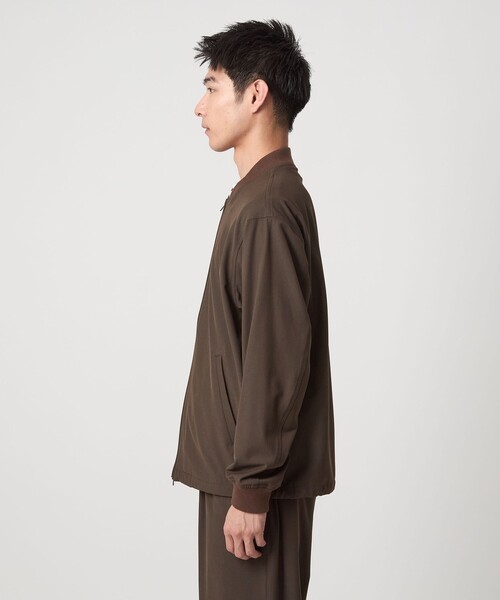 green label relaxing（グリーンレーベルリラクシング）の「FREELITCH リブ ブルゾン -ストレッチ-（ブルゾン・メンズ・ダークグレー/ブラック/ダークブラウン・S/M/L/XL）」の21枚目の写真