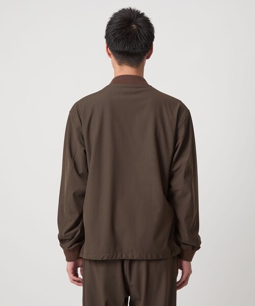 green label relaxing（グリーンレーベルリラクシング）の「FREELITCH リブ ブルゾン -ストレッチ-（ブルゾン・メンズ・ダークグレー/ブラック/ダークブラウン・S/M/L/XL）」の22枚目の写真