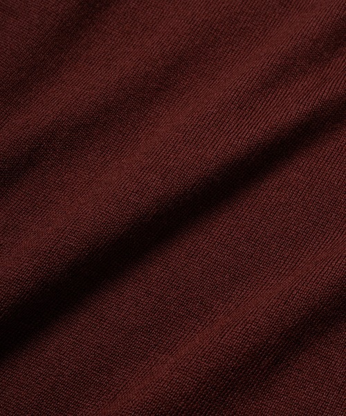 WILD LIFE TAILOR Adam et Rope'(ワイルドテーラーアダムエロペ )の「【WILD LIFE TAILOR】BOAT NECK LS KNIT(ニット/セーター・メンズ・ブルー/クリーム/ワイン・M/L)」の7枚目の写真