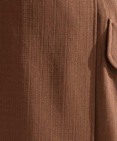 grove（グローブ）の「◆秋先取り　フラップポケットラップスカート（スカート・レディース・ブラウン系その他/ブラック・03/02/05/04/01）」の10枚目の写真