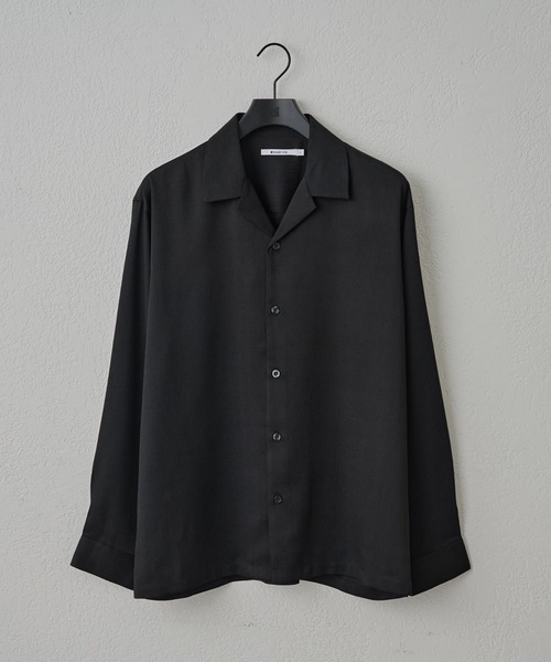 COLONY 2139(コロニートゥーワンスリーナイン)の「フェードヨウリュウ長袖オープンカラーシャツ(シャツ/ブラウス・メンズ・グレー/ブラック・MEDIUM/LARGE)」の2枚目の写真