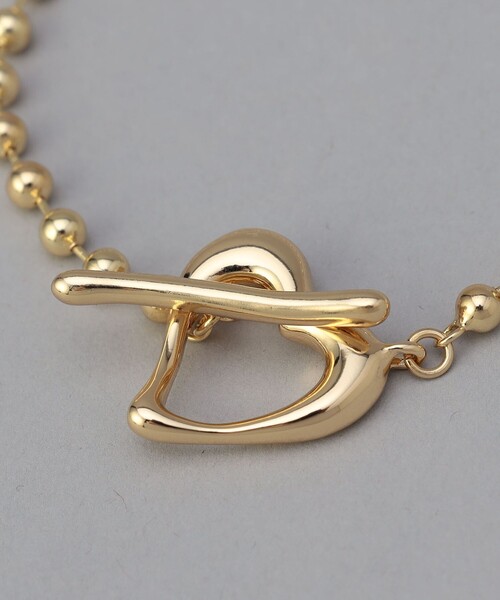 coen（コーエン）の「ハートマンテルボールチェーンブレスレット（ブレスレット・レディース・シルバー/ゴールド・FREE）」の4枚目の写真