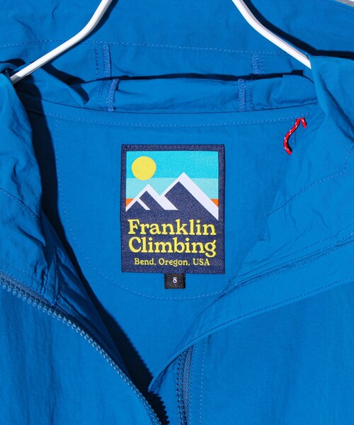 Franklin Climbing(フランクリンクライミング)の「【Franklin Climbing】マウンテンジャケット(ブルゾン・メンズ・ロイヤルブルー/ブラック・S/M/L)」の6枚目の写真