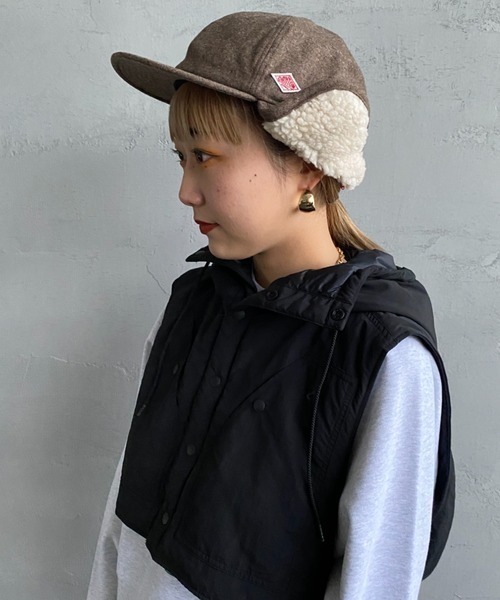 【人気！】ダントン DANTON ボア 6パネル キャップ DANTON - DANTONダントンBOA 6PANEL CAP&frasl;ボア 6パネルキャップの