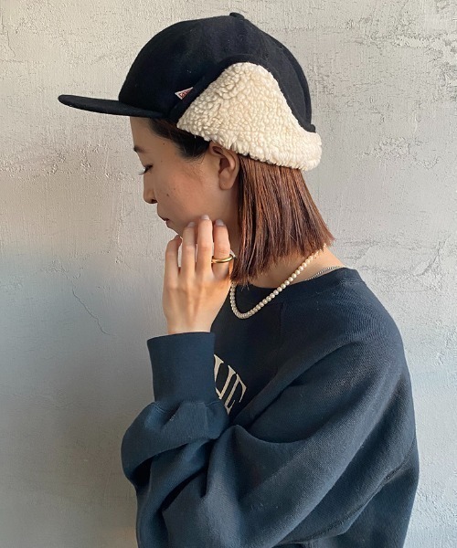 【人気！】ダントン DANTON ボア 6パネル キャップ DANTON - DANTONダントンBOA 6PANEL CAP&frasl;ボア 6パネルキャップの
