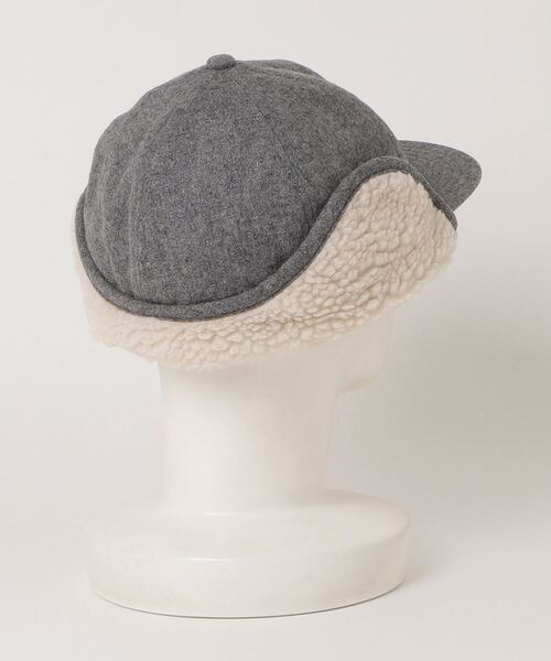 DANTON（ダントン）の「[DANTON/ダントン] 6パネル ボアフライトキャップ（キャップ・レディース・ブラック/ブラウン/チャコール・F）」の20枚目の写真