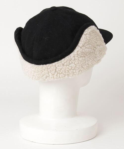 DANTON（ダントン）の「[DANTON/ダントン] 6パネル ボアフライトキャップ（キャップ・レディース・ブラック/ブラウン/チャコール・F）」の18枚目の写真