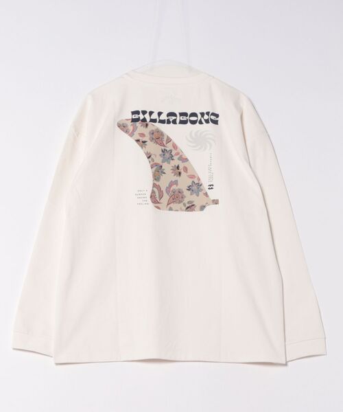 BILLABONG（ビラボン）の「BILLABONG/ビラボン WARM SOFTTY LS ロンT/長袖Tシャツ バックプリント BF012-854（Tシャツ/カットソー・メンズ・クリーム/スミクロ・M/L）」の13枚目の写真
