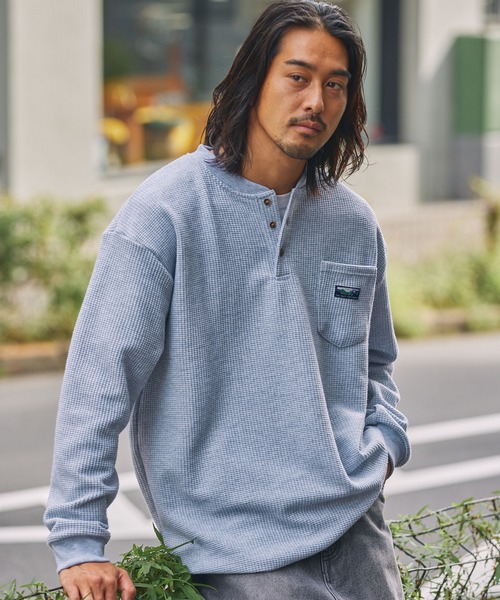 セール】マルチファンクショナル ロゴ刺繍 ビッグシルエット