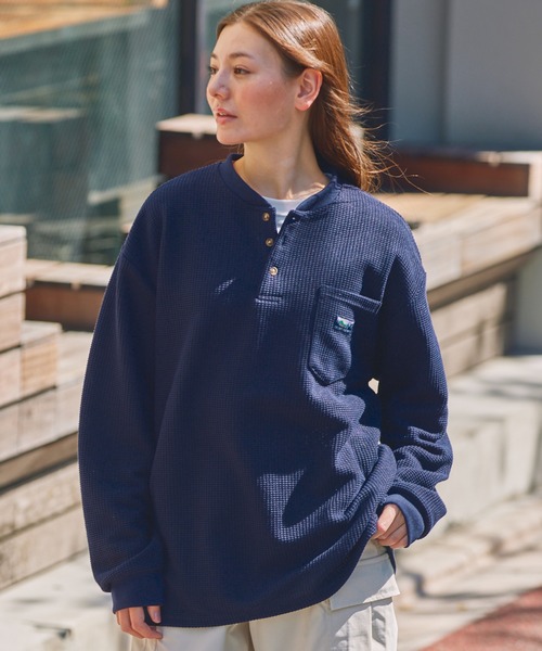 セール】マルチファンクショナル ロゴ刺繍 ビッグシルエット