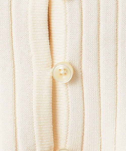 BEAUTY&YOUTH UNITED ARROWS（ビューティーアンドユースユナイテッドアローズ）の「【WEB限定 Wardrobe DAILY MINIMAL】ペプラム2WAY リブニットプルオーバー ウォッシャブル（ニット/セーター・レディース・オフホワイト/ブラック/ダークグレー/ダークブラウン・FREE）」の9枚目の写真