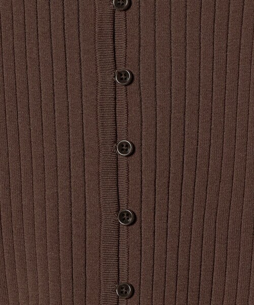 BEAUTY&YOUTH UNITED ARROWS（ビューティーアンドユースユナイテッドアローズ）の「【WEB限定 Wardrobe DAILY MINIMAL】ペプラム2WAY リブニットプルオーバー ウォッシャブル（ニット/セーター・レディース・オフホワイト/ブラック/ダークグレー/ダークブラウン・FREE）」の14枚目の写真