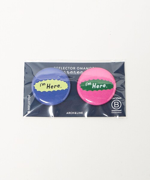 green label relaxing（グリーンレーベルリラクシング）の「＜ARCH&LINE＞REFLECTOR OMAMORI / 缶バッチ / キッズ（その他雑貨・キッズ・その他1/その他2/その他3・FREE）」の14枚目の写真