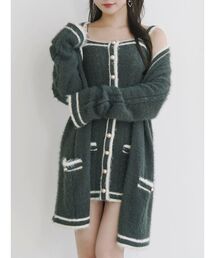 EATME | バイカラーアンサンブルニットワンピース(ワンピース)